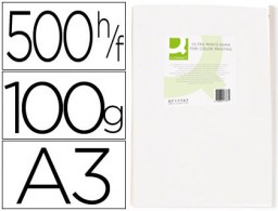 KF17788 500h papel fotocopiadora Q-Connect Ultra white A3 100g/m²
