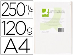 KF17785 250h papel fotocopiadora Q-Connect Ultra white A4 120g/m²