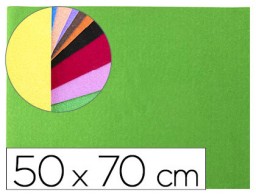 GE16 Goma EVA textura toalla Liderpapel 50x70cm. 60g/m² espesor 2mm. verde