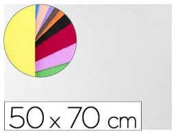 GE21 Goma EVA textura toalla Liderpapel 50x70cm. 60g/m² espesor 2mm. blanco
