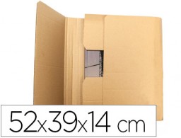 KF26144 Caja para envío libros Q-Connect cartón 3 mm. 520x390x140 mm.