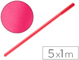PK42 Papel kraft verjurado Liderpapel fucsia rollo 5x1 m.