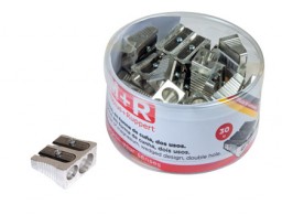 2110090 30 sacapuntas M+R metálicos cuña 2 orificios