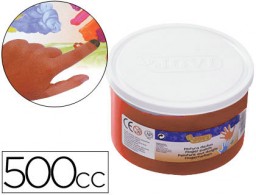 500cc pintura de dedos Jovi marrón