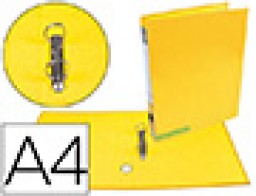 AY20 Carpeta de 2 anillas 25 mm. Liderpapel A-4 amarillo