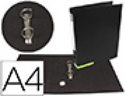 AY21 Carpeta de 2 anillas 25 mm. Liderpapel A-4 negro