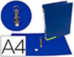 AY24 Carpeta de 2 anillas 25 mm. Liderpapel A-4 azul