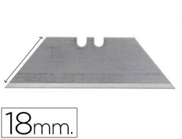 KF16817 10 cuchillas de repuesto Q-Connect para cúter ancho