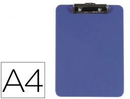 KF21625 Carpeta con pinza Q-Connect A4 plástico azul