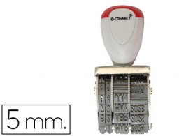 KF22371 Fechador Q-Connect manual mes-día-año 5mm.