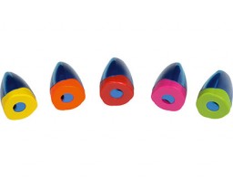 9670050 Sacapuntas M+R Jumbo plástico con depósito 1 orificio