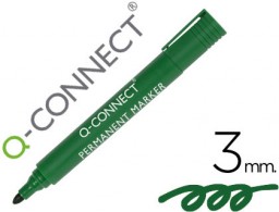 KF01773 Rotulador Q-Connect tinta verde punta redonda