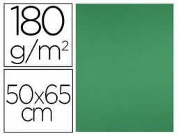 CX73 25h. cartulina Liderpapel 50x65cm. 180g/m² verde Navidad