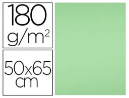 CX74 25h. cartulina Liderpapel 50x65cm. 180g/m² verde hierba