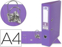 AZ74 Archivador de palanca Liderpapel A4 PVC lila
