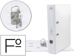 AY34 Archivador de palanca Liderpapel Folio PVC blanco