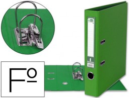 AY37 Archivador de palanca Liderpapel Folio PVC verde