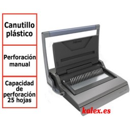 Encuadernadora Fellowes Galaxy canutillo de plástico