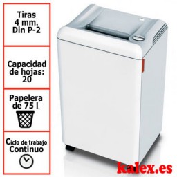 Destructora papel IDEAL 2503S departamental